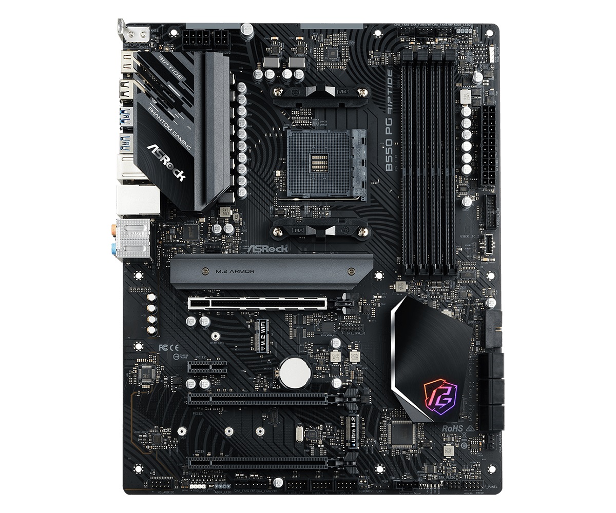 Материнська плата ASRock B550 PG Riptide Socket AM4